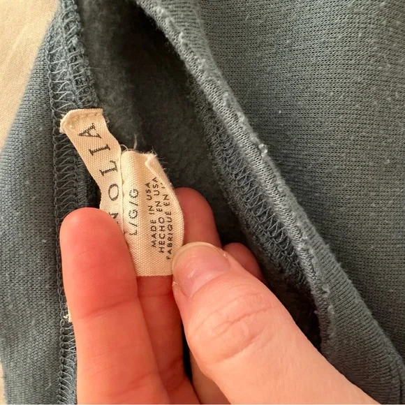 LuLaRoe Blue Shrug with Fringe - Picture 10 of 16